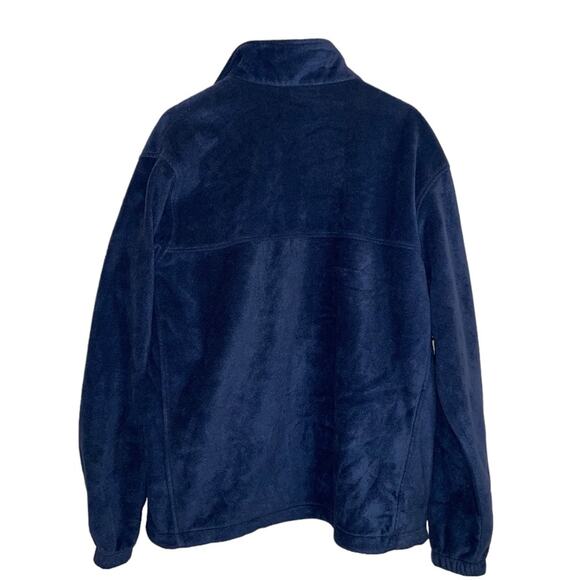 Columbia Blue Men’s Mountain 2.0 Full Zip Warm Fleece Jacket Sweater XL Like New - Picture 9 of 11